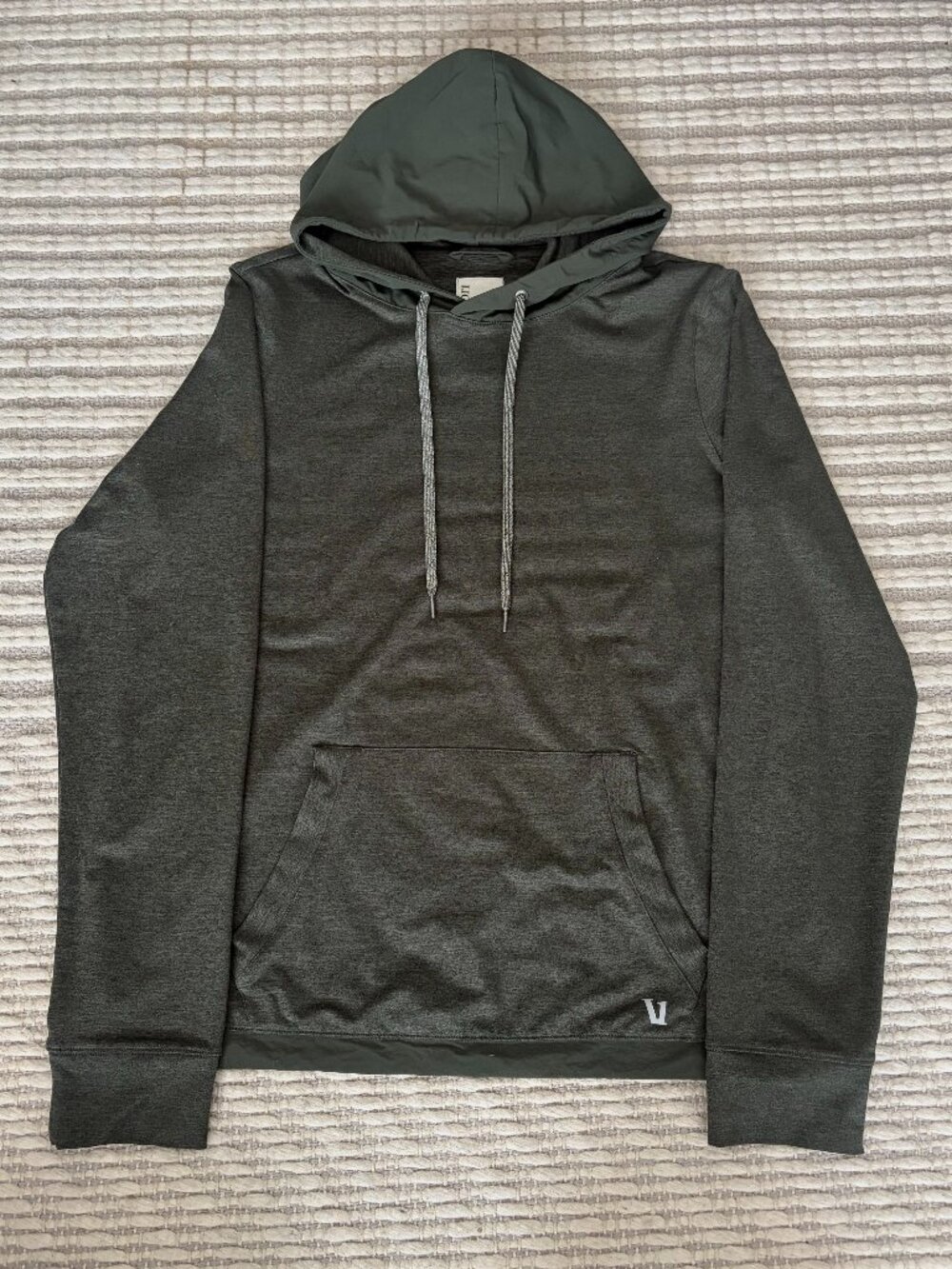 Vuori Men's Sunday Element Hoodie Forest Green Size S